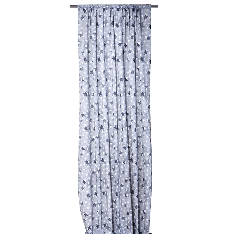 Viopros Κουρτίνα Με Τρέσα 140X270 Viopros Εντι Γκρι (140x270)