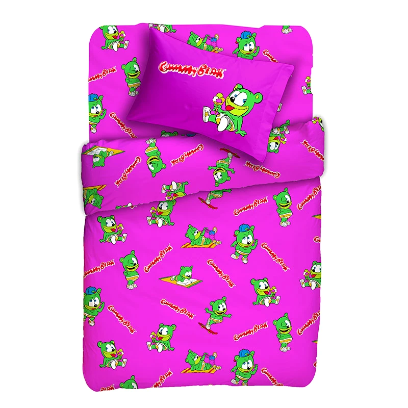 Viopros Κουβερλί Μονό (Σετ) 160X240 Viopros Gummy Χολιντει Φούξια (160x240)
