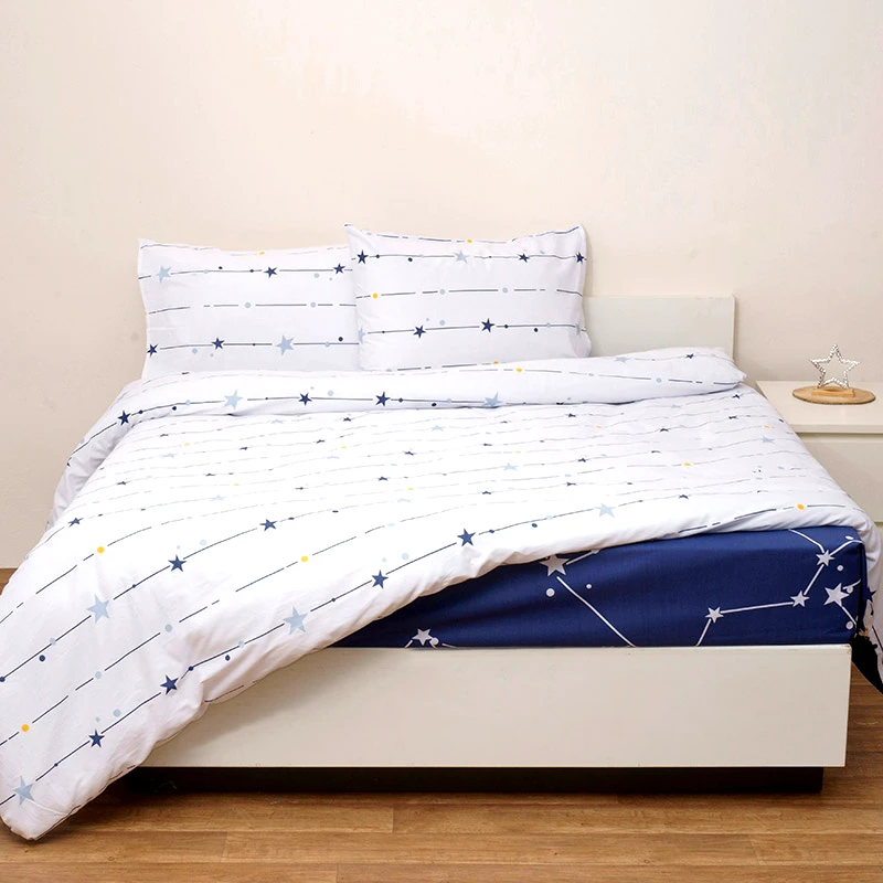 Viopros Πάπλωμα Υπέρδιπλο (Σετ) 220X240 Viopros Ωριων Λευκό (220x240)