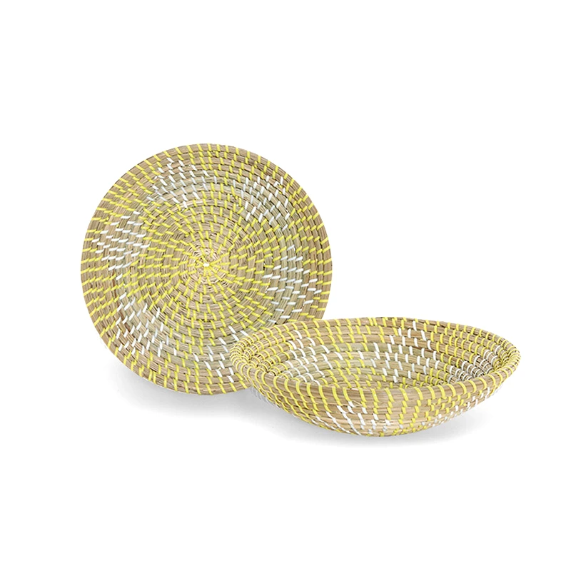 Nef Nef Πιάτο Τοίχου D.28Cmx6 Nef Nef Deco Bangor Yellow