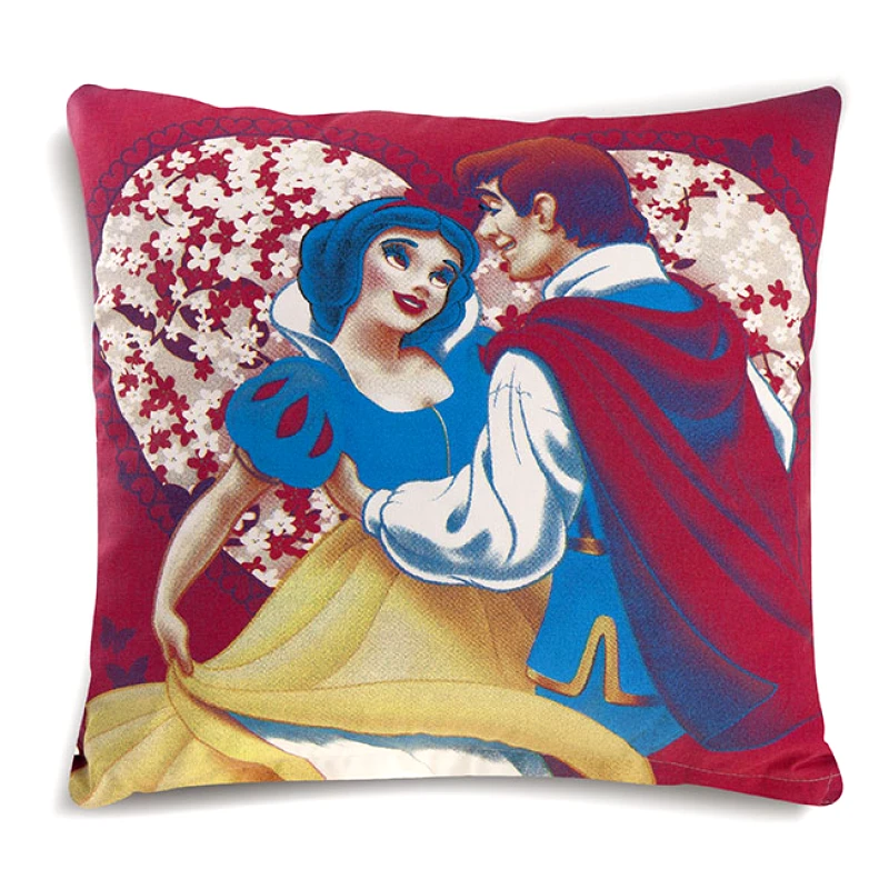 Dimcol Διακοσμητικό Μαξιλάρι 40X40 Dimcol Disney Princess 05 Μπορντώ (40x40)