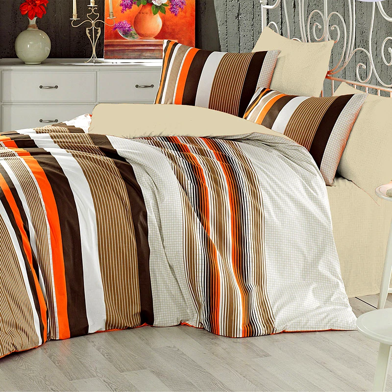 Anna Riska Παπλωματοθήκη Υπέρδιπλη (Σετ) 220X240 Anna Riska 7005 Μπεζ (220x240)