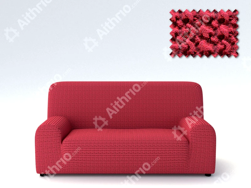 Αίθριο Ελαστικά Καλύμματα Καναπέ Chesterfield Milos - C/5 Μπορντώ - Διθέσιος -10+ Χρώματα Διαθέσιμα-Καλύμματα Σαλονιού