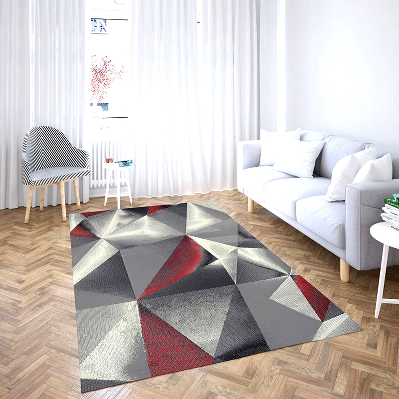 Viopros Χαλί Σαλονιού 133X190 Viopros Ροτερνταμ Γκρι (133x190)