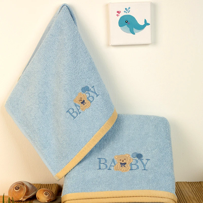 Dimcol Παιδικές Πετσέτες (Σετ 2 Τμχ) Dimcol Baby Bear 161