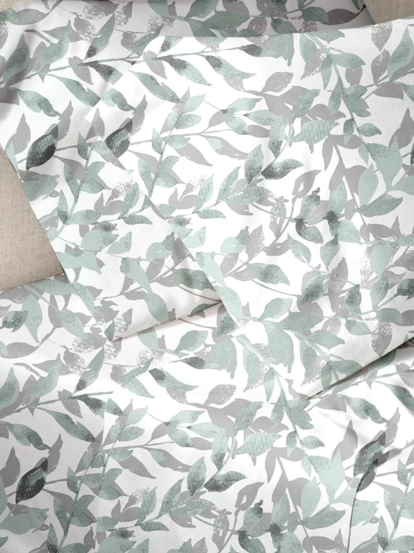 Sunshine Παπλωματοθήκη Μεμονωμένη Μονή 170X250 Sunshine Menta 050 Grey (170x250)