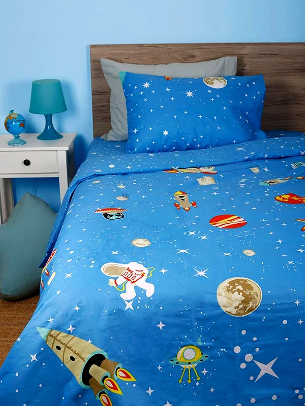 Sunshine Σεντόνια Μονά (Σετ) 165X270 Sunshine Cotton Feelings 26 Χωρίς Λάστιχο (165x270)