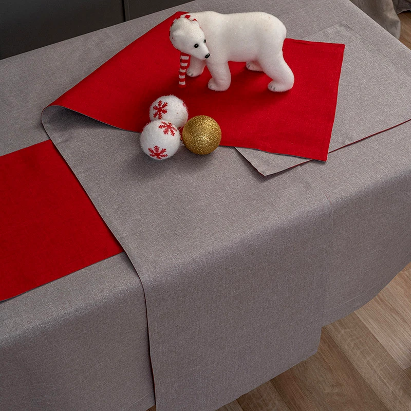 Palamaiki Σουπλά (Σετ 2 Τμχ) 35X45 Palamaiki Cd01 Grey (35x45)