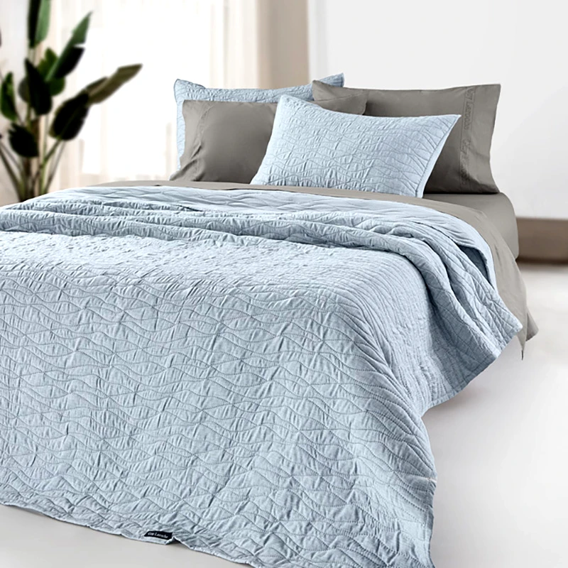 Guy Laroche Κουβερλί Υπέρδιπλο (Σετ) 220X240 Guy Laroche Shadow Blue (220x240)