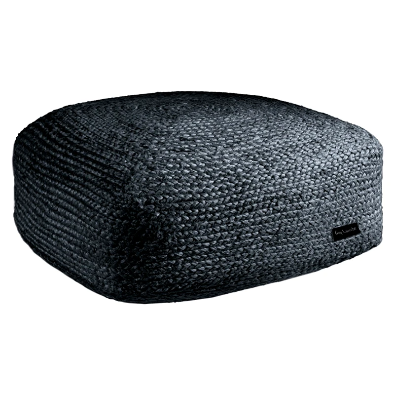 Guy Laroche Πουφ 50X50X25 Guy Laroche Boho Anthracite
