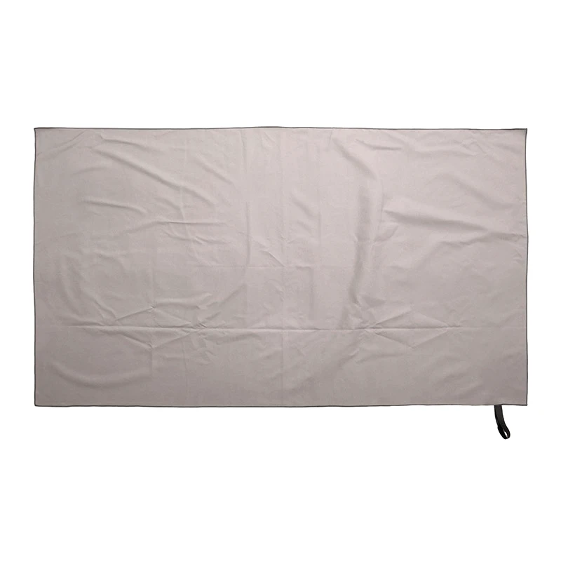 Viopros Πετσέτα Θαλάσσης 90X160 Viopros Microfiber Γκρι (90x160)