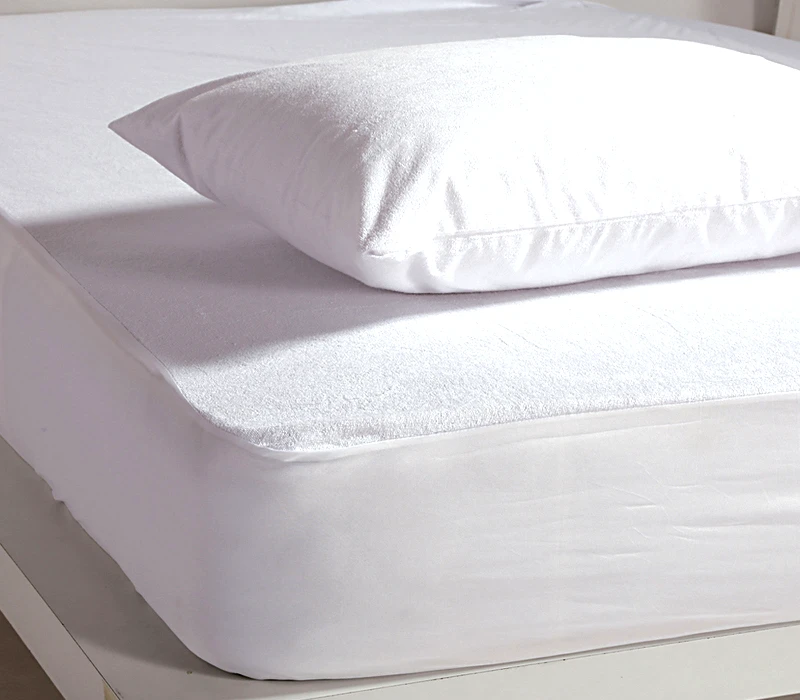 Nef Nef Αδιάβροχο Επίστρωμα Υπέρδιπλο 160x200+30 Nef Nef White Linen Pu Λευκό (160x200+30)
