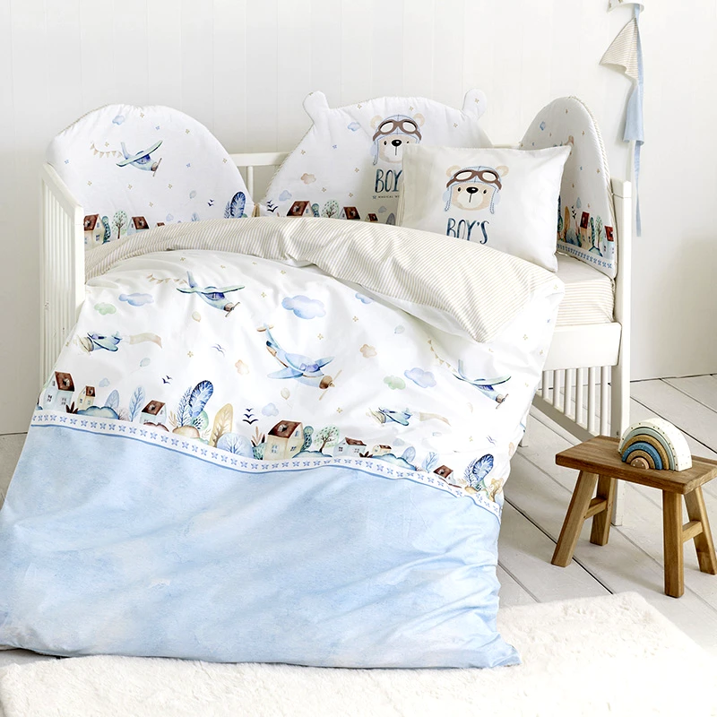 Nima Κουβερλί Κούνιας 100X140 Nima Boy'S World (100x140)