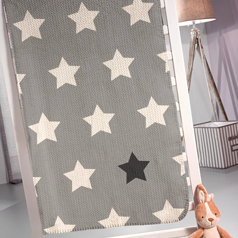 Saint Clair Κουβέρτα Fleece Μονή 160X220 Saint Clair Ultrasoft Pirineo Grey (160x220)