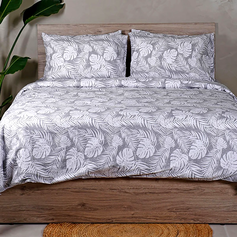 Sunshine Παπλωματοθήκη Μεμονωμένη Μονή 170X250 Sunshine 2038 Grey (170x250)