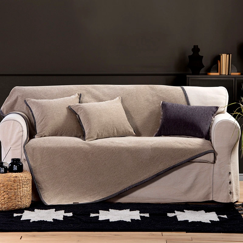 Nef Nef Ριχτάρι Πολυθρόνας 170X180 Nef Nef Brand Beige (170x180)