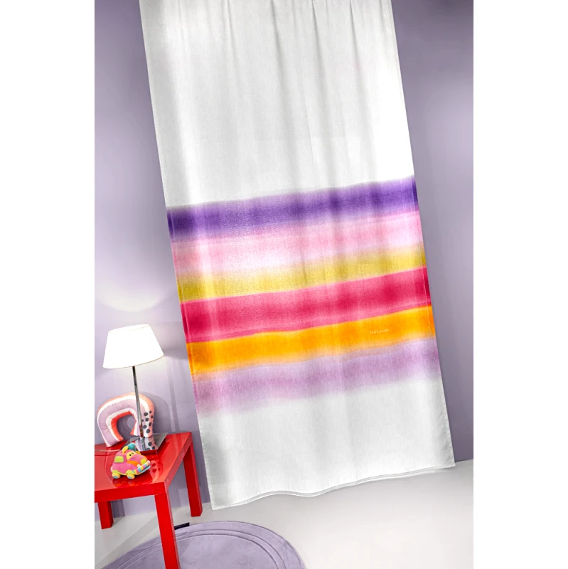 Guy Laroche Κουρτίνα Με Τρέσα 145X270 Guy Laroche Bebe Funny Pink (145x270)