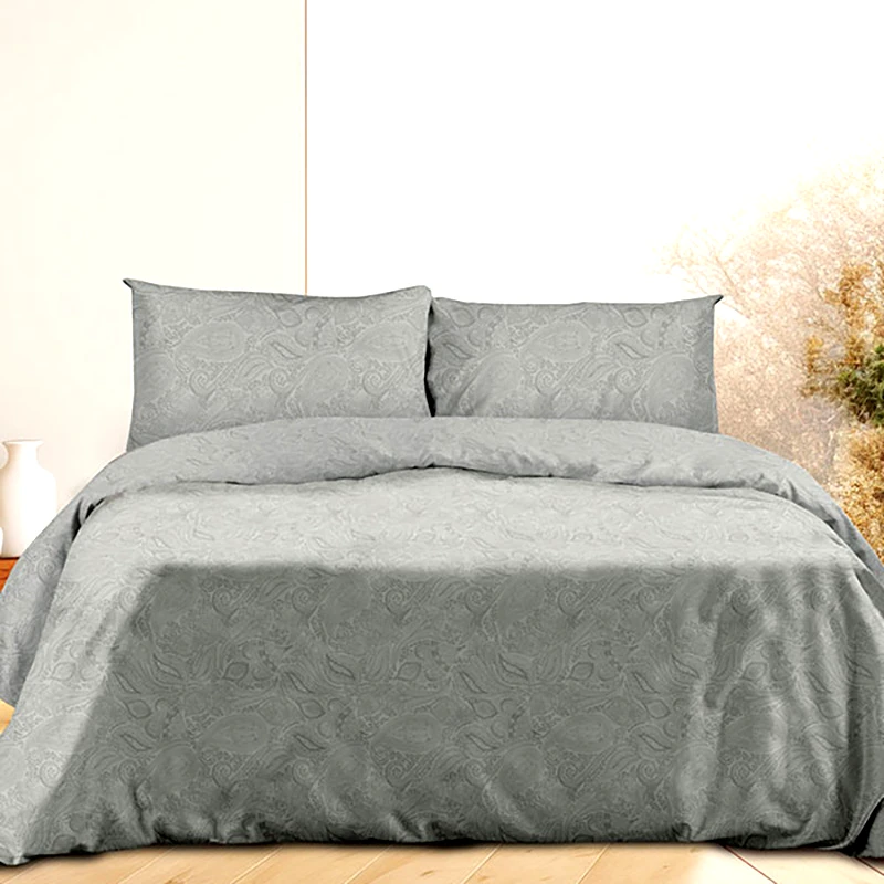 Sunshine Σεντόνια Φανελένια Διπλά (Σετ) 150X205+30 Sunshine Flannel 2040 Grey Με Λάστιχο (150x205+30)