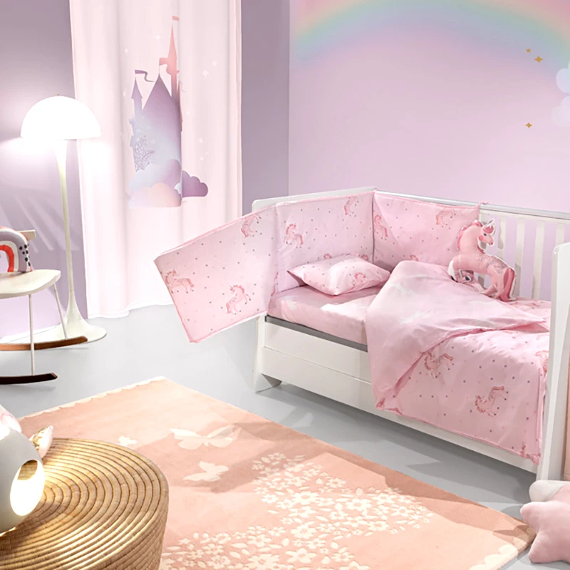 Saint Clair Σετ Κούνιας (3 Τμχ) Saint Clair Bebe Pinto Pinky
