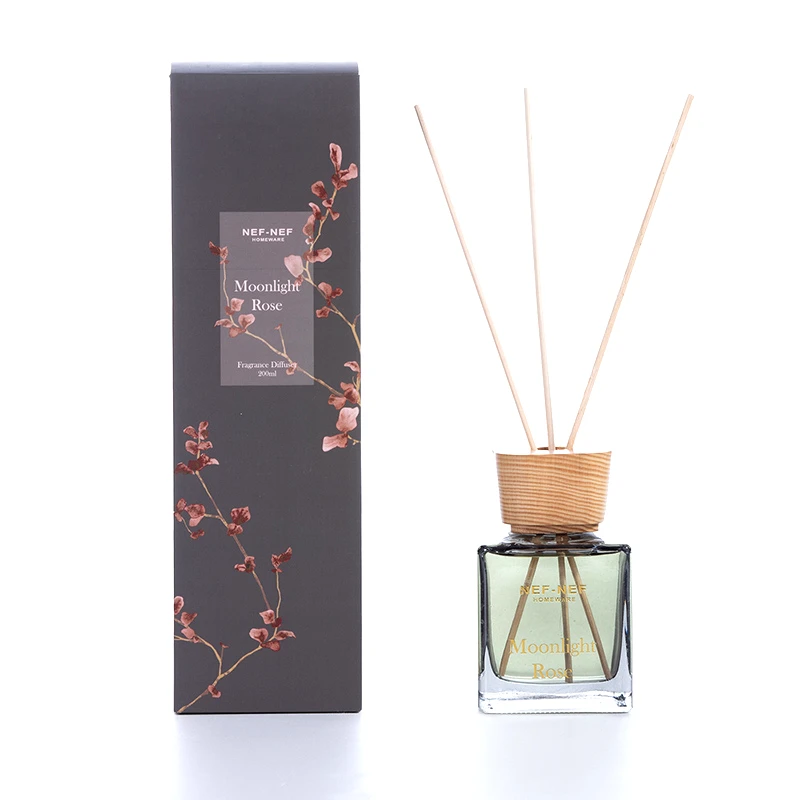 Nef Nef Αρωματικό Χώρου Στικς Moonlight Rose 200Ml Anthracite Nef Nef