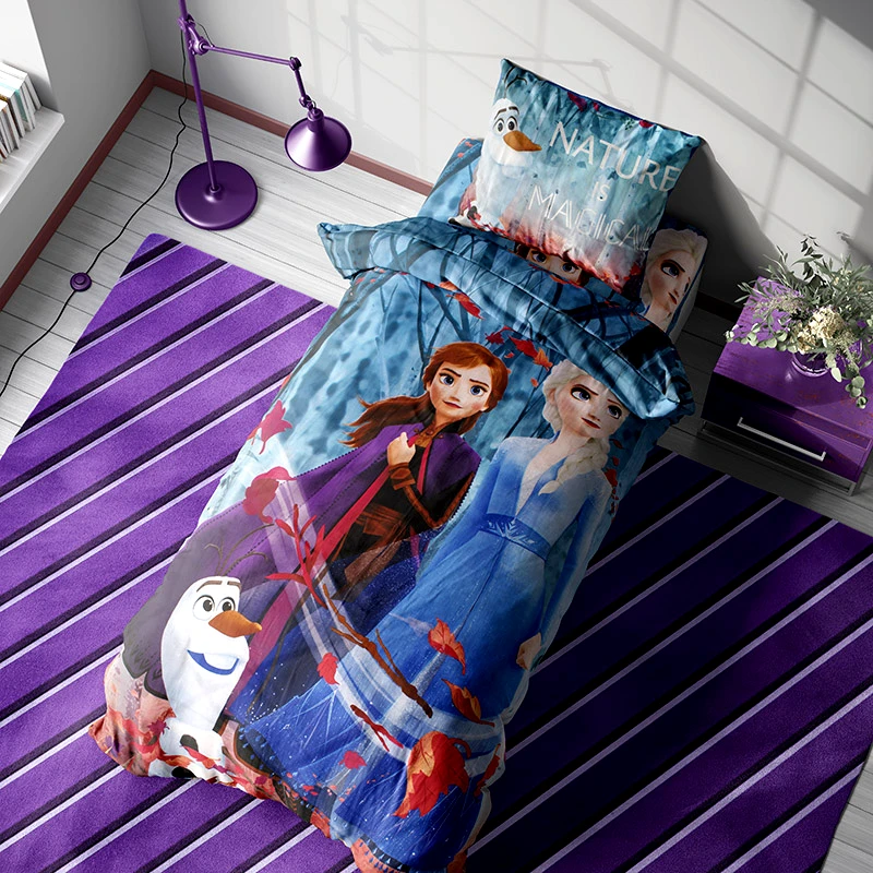 Dimcol Σεντόνια Μονά (Σετ) 160X240 Disney Dimcol Frozen Ii 884 Χωρίς Λάστιχο (160x240)