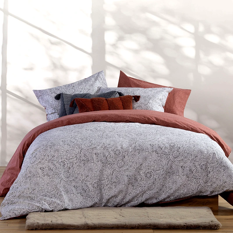 Nef - Nef Παπλωματοθήκη Μονή (Σετ) 170X240 Nef Nef Inspire Grey (170x240)