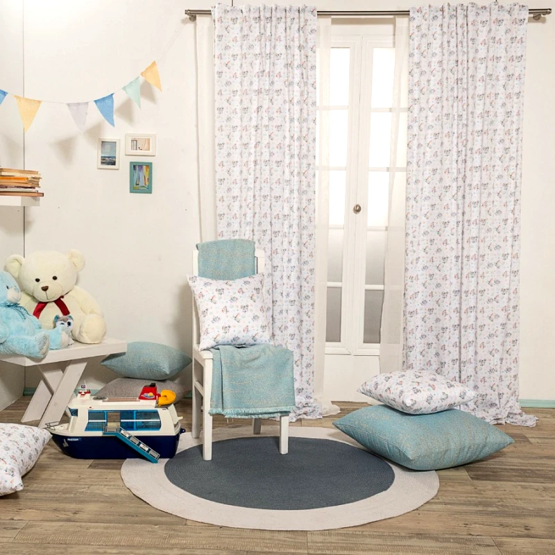 Teoran Κουρτίνα Με Τρέσα 140X260 Teoran Oliver (140x260)