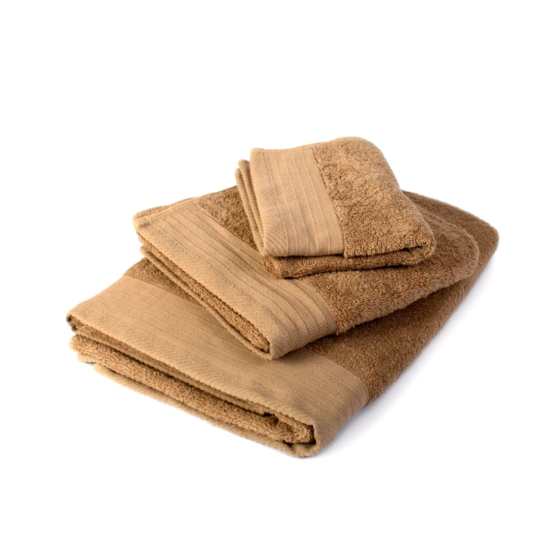 Dimcol Πετσέτα Προσώπου 50X100 Dimcol Μπεζ (50x100)