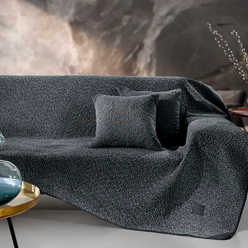 Guy Laroche Ριχτάρι Τετραθέσιου 170X350 Guy Laroche Lama Anthracite (170x350)