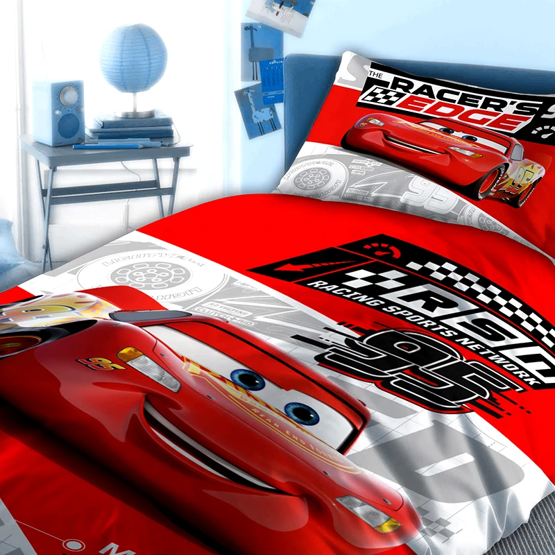 Dimcol Παπλωματοθήκη Μονή (Σετ) 160X240 Disney Home Cars 770 (160x240)