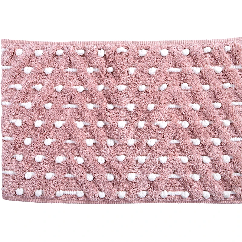 Nef Nef Πατάκι Μπάνιου 50X80 Nef Nef Cheville Pink (50x80)
