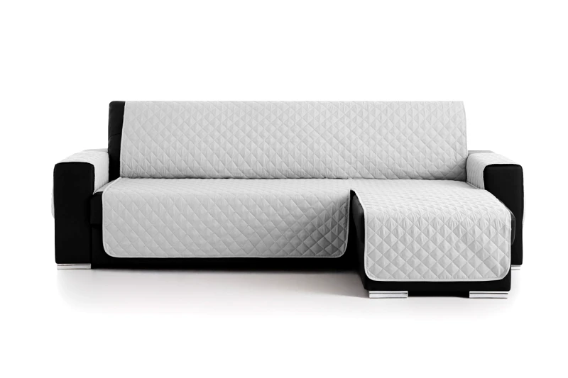 Αίθριο Σταθερά Καλύμματα Καναπέ Γωνία Universal Quilt - C/21 Ανοιχτό Γκρι - Γωνία 280cm