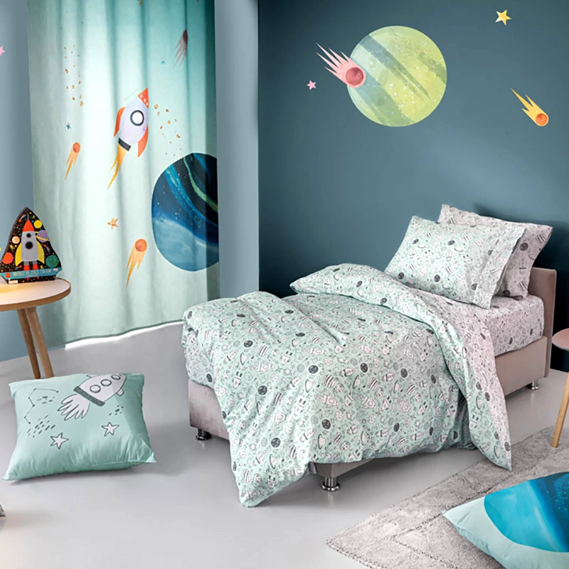Guy Laroche Σεντόνια Μονά (Σετ) 165X250 Guy Laroche Cosmic Χωρίς Λάστιχο (165x250)