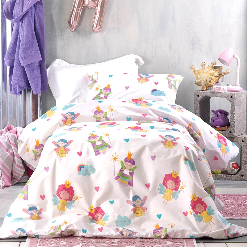 Rythmos Home Κουβερλί Μονό (Σετ) 160X240 Rythmos Fairies (160x240)