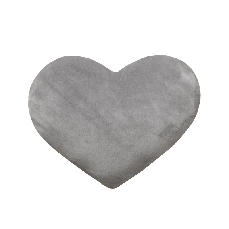 Saint Clair Διακοσμητικό Μαξιλάρι 30X30 Saint Clair Heart Silver (30x30)