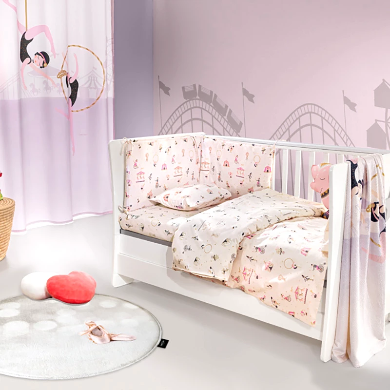 Saint Clair Σετ Κούνιας (3 Τμχ) Saint Clair Bebe Enjoy Pinky