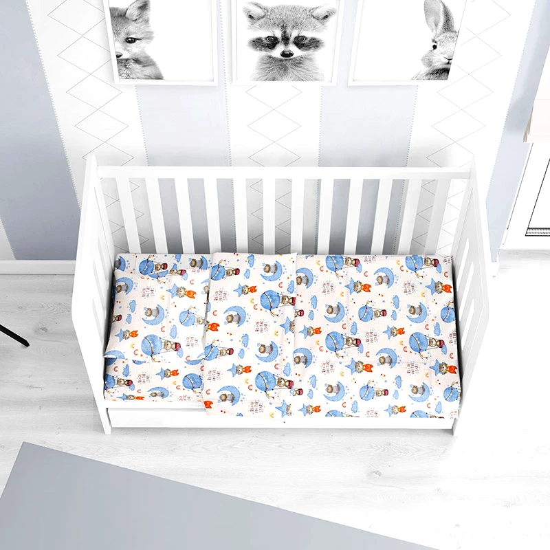 Dimcol Παπλωματοθήκη Μεμονωμένη Κούνιας 120X160 Dimcol Reach The Stars 191 (120x160)