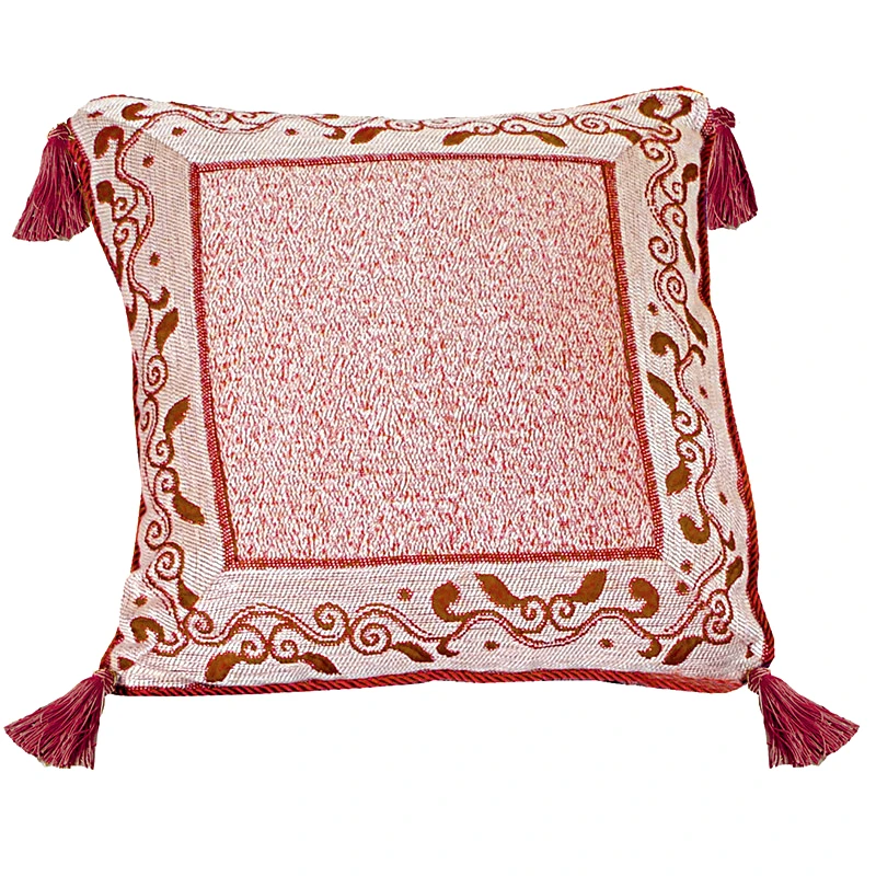 Viopros Διακοσμητικό Μαξιλάρι 45X45 Viopros 484 Μπορντώ (45x45)