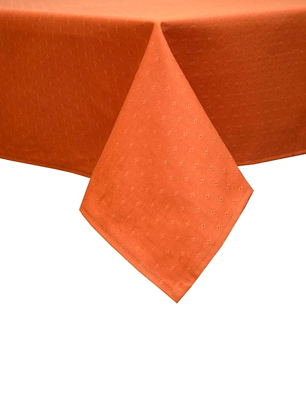 Αίθριο (Min 3 Τμχ) Τραπεζομάντηλο 140X180 Aithrio Nico 67 Orange