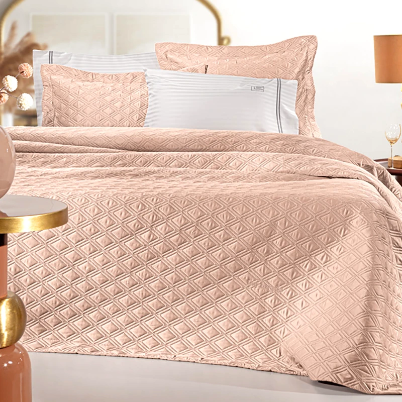 Guy Laroche Κουβερλί Υπέρδιπλο (Σετ) 240X250 Guy Laroche Honour Old Pink (240x250)