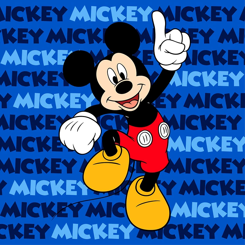 Dimcol Λαβέτα 30X30 Disney Home Mickey 50 (30x30)