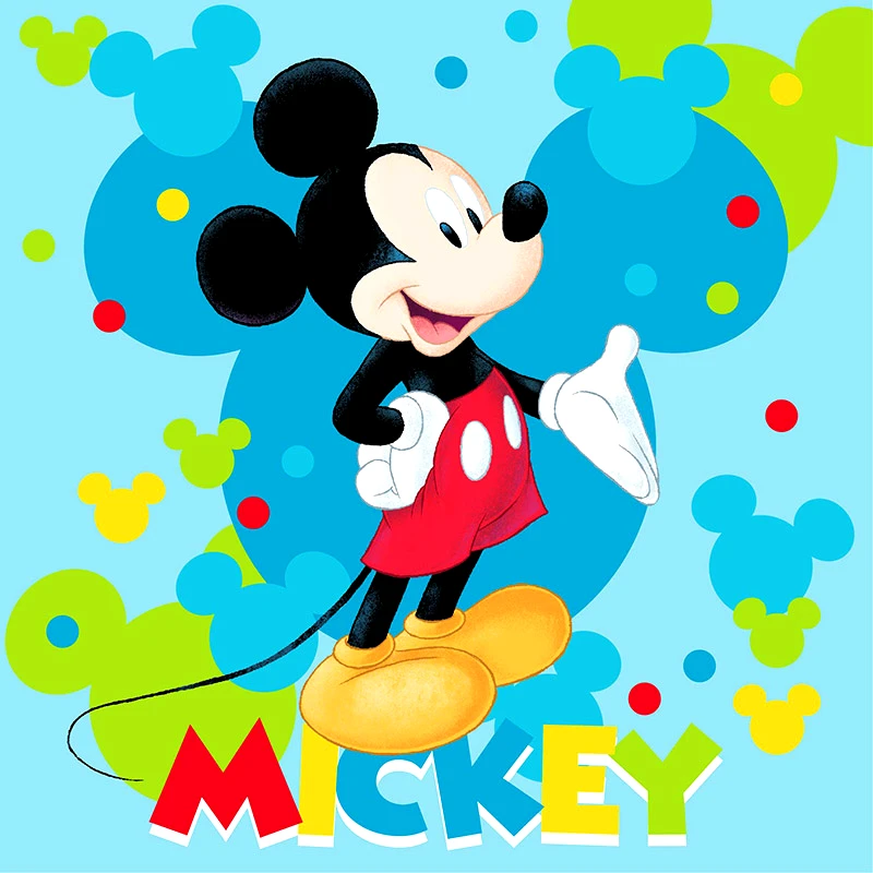 Dimcol Λαβέτα 30X30 Disney Home Mickey 73 (30x30)