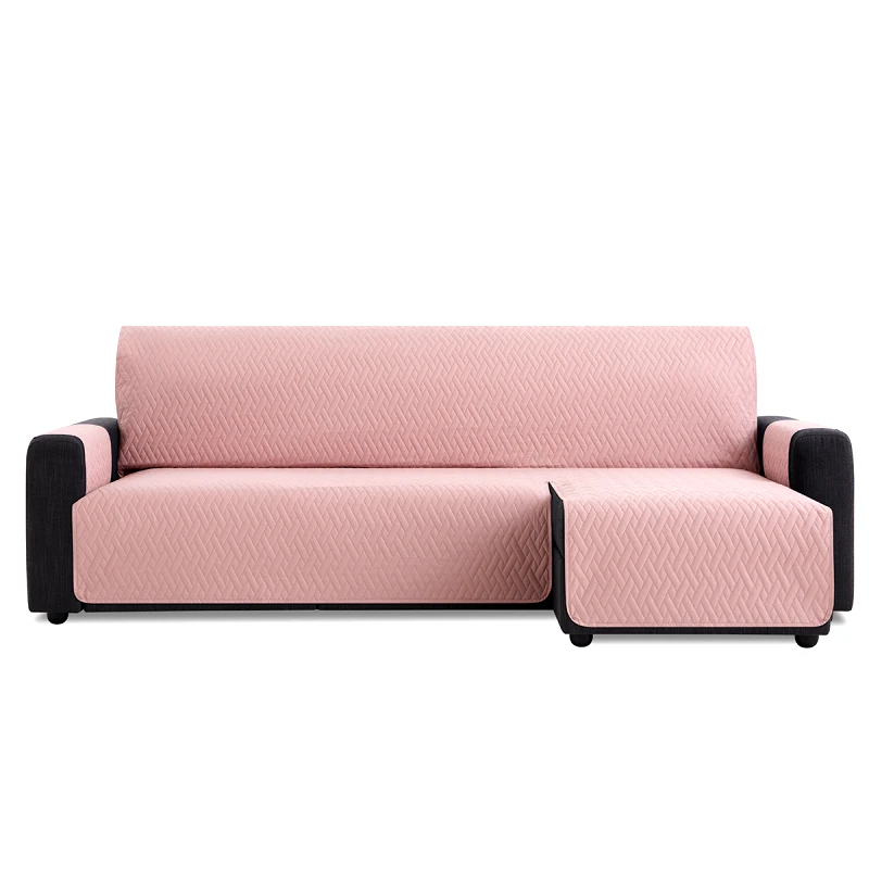 Αίθριο Αδιάβροχα Καλύμματα Καναπέ Γωνία Glaciar - C/22 Ροζ - Αριστερή 200cm