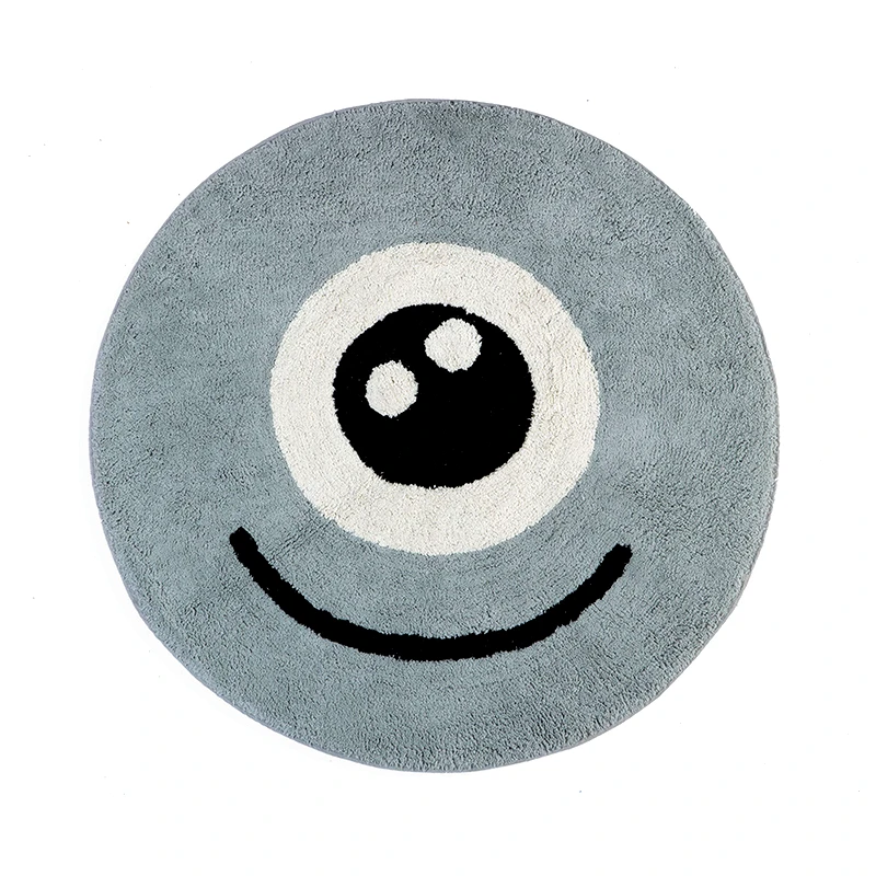 Nef - Nef Παιδικό Χαλί D.100 Nef Nef Monstermania Grey