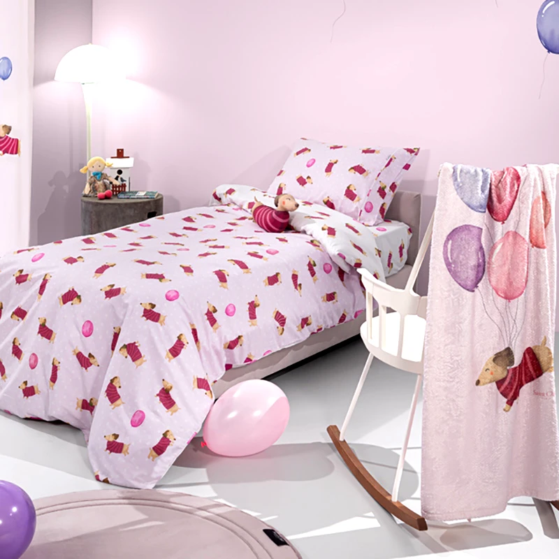 Saint Clair Σεντόνια Μονά (Σετ) 100X200+28 Saint Clair Pet Fuchsia Με Λάστιχο (100x200+28)