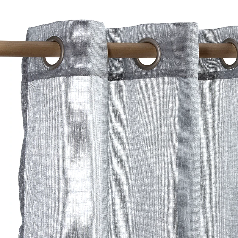 Nef Nef Κουρτίνα Με Τρουκς 140X265 Nef Nef Moνique Grey (140x265)