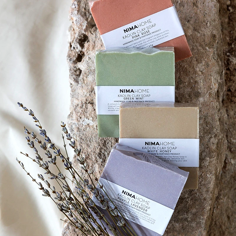 Nima Σαπούνι Αργίλου 125G Kaolin Nima Kaolin Green Mint