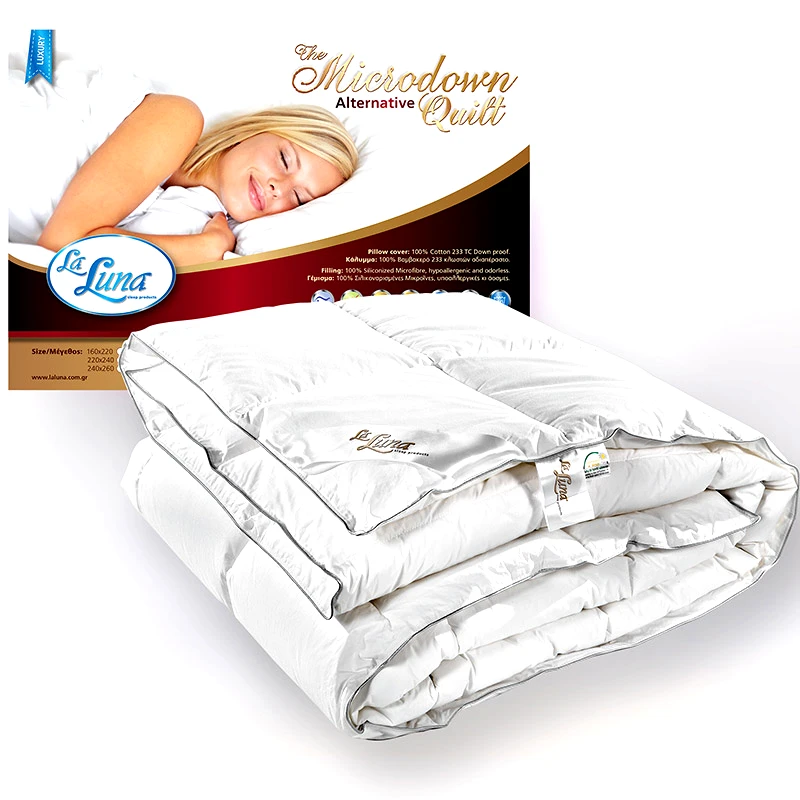 La Luna Πάπλωμα Λευκό Μονό 160X220 La Luna The Microdown Duvet Λευκό (160x220)