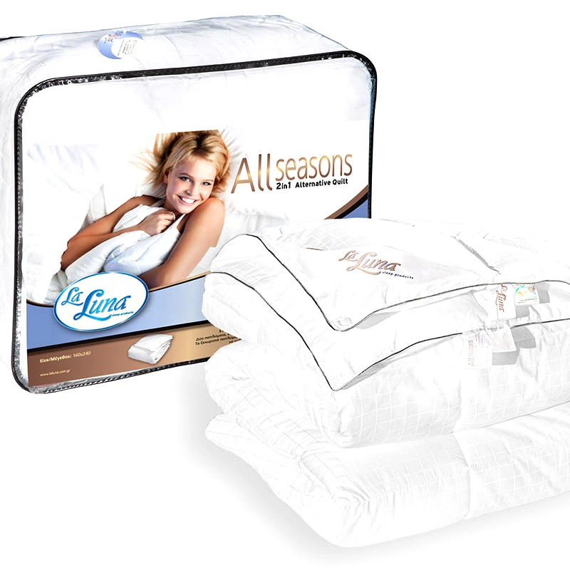 La Luna Πάπλωμα Λευκό King Size 240X260 La Luna The All Season Duvet Λευκό (240x260)