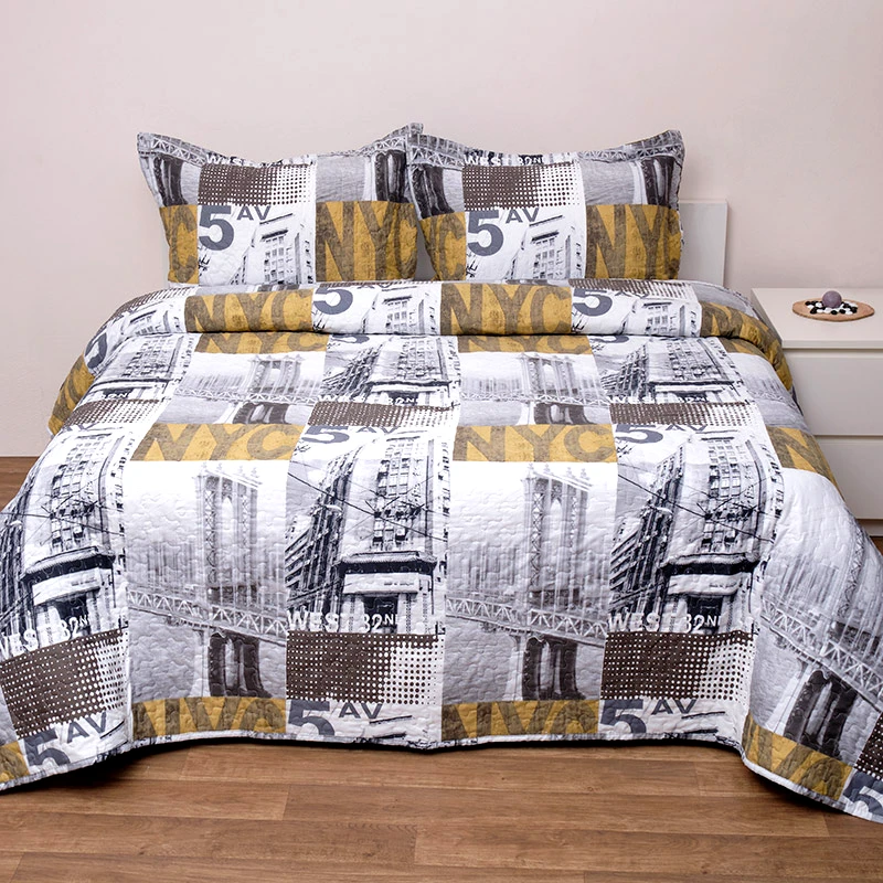 Viopros Κουβερλί Υπέρδιπλο (Σετ) 220X240 Viopros 5241 Πολύχρωμο (220x240)